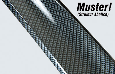 DTM-leppe carbon-look, (kun for E39-look)