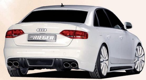 Hekkskjørt carbon look,utblås venstre side enkel enderør